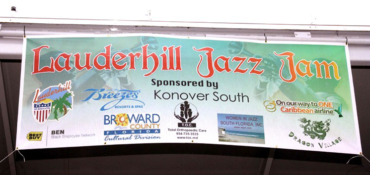 1Lauderhill Jazz Jam Banner